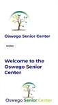 Mobile Screenshot of oswegoseniorcenter.org